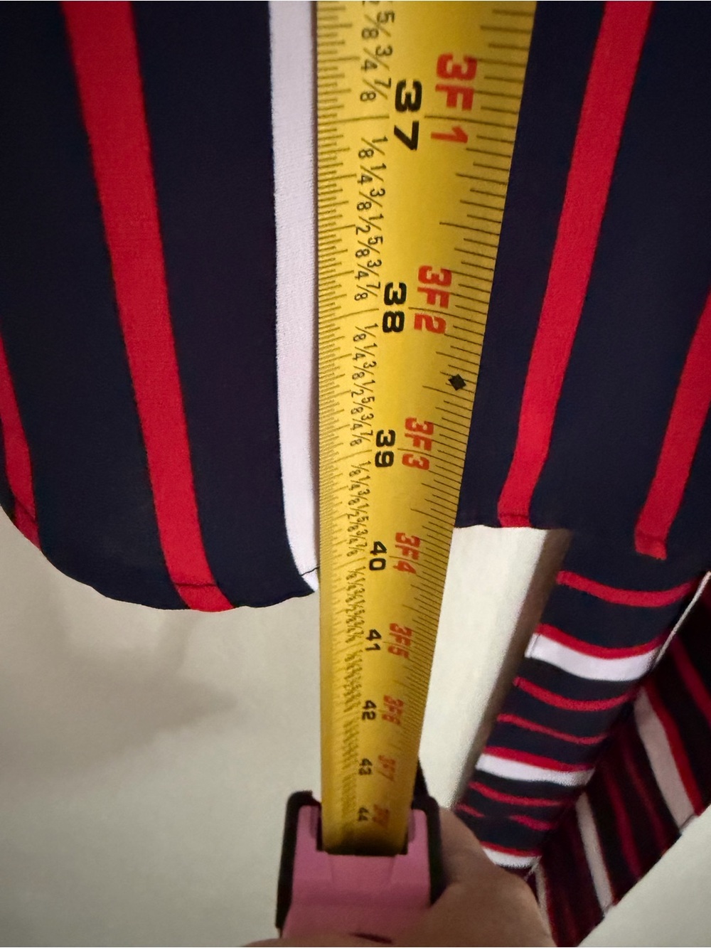 TOMMY HILFIGER Shirt Dress w/Tie Belt - Women’s Size Small/P - Red/White/Blue - Picture 15 of 15